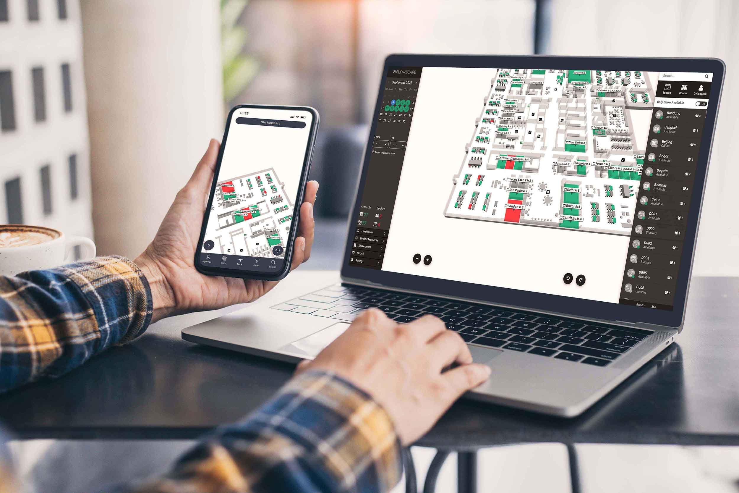Flowscape Mobile and Web app