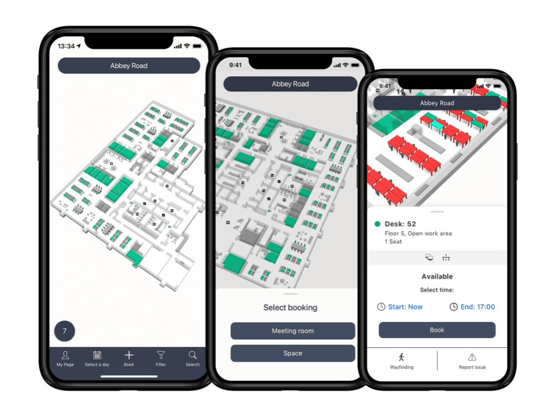 Implementing hot desking environment
