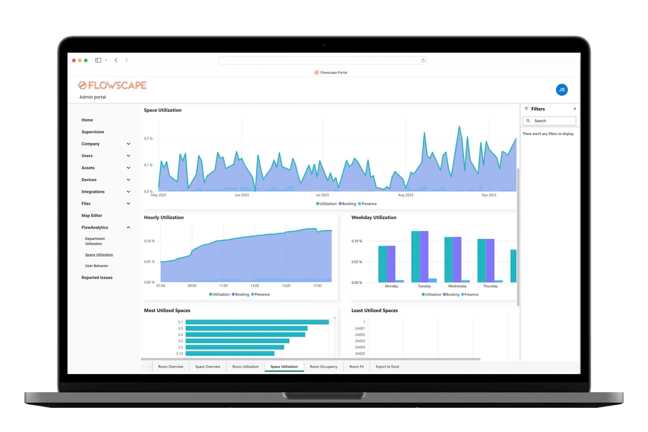 Space management Analytics