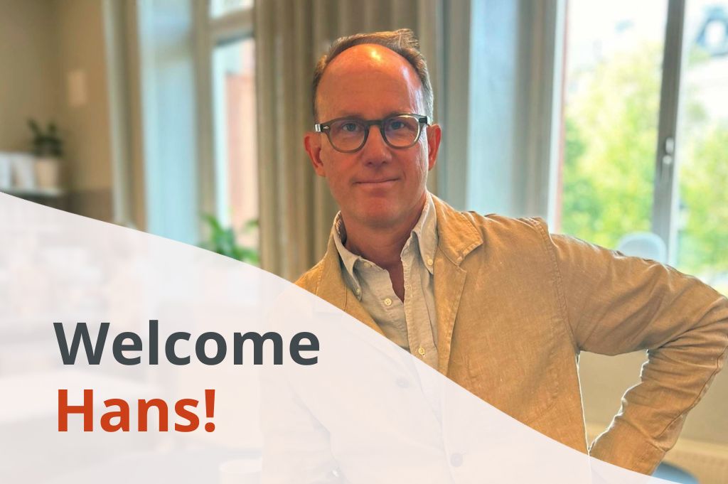 Meet Hans, our new Senior Sales Manager!