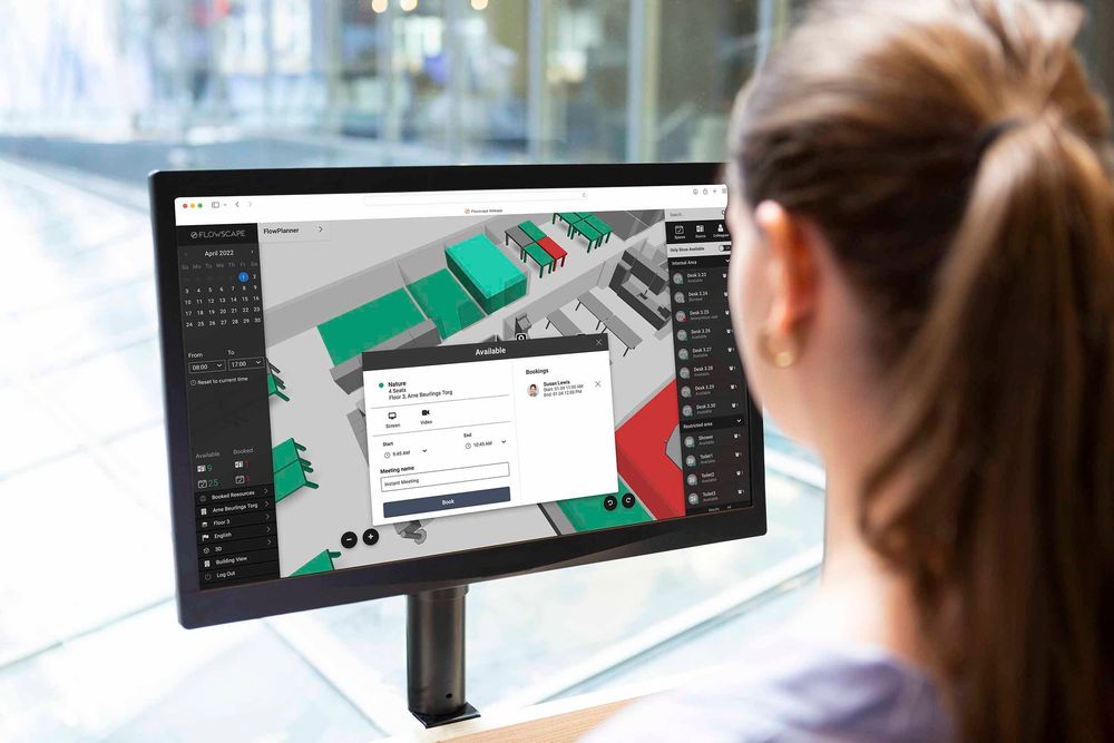 Increase employee productivity with Space Booking Solutions