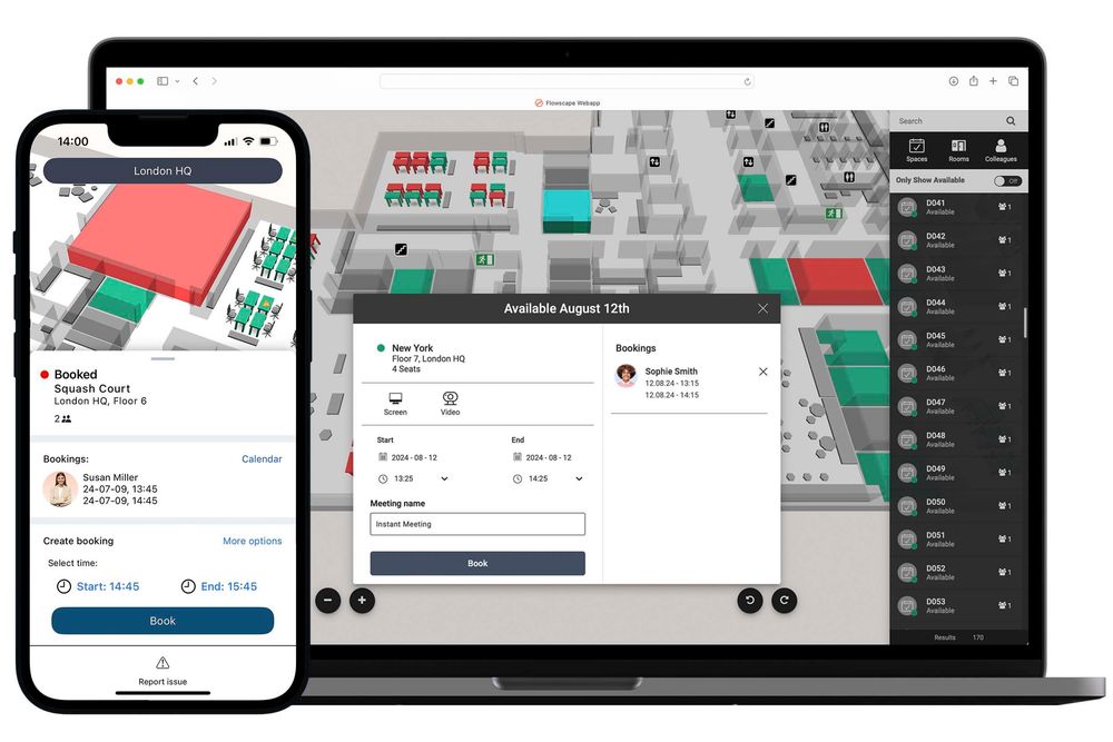 Streamlined Room Bookings 