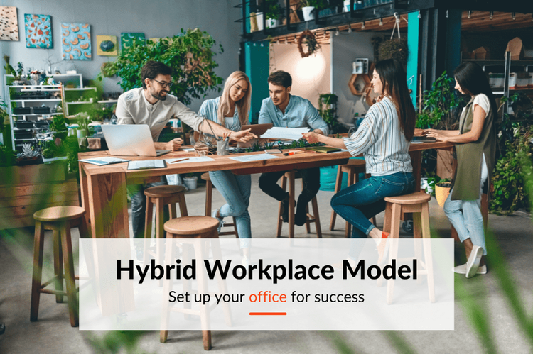 The evolution of the hybrid workplace model 