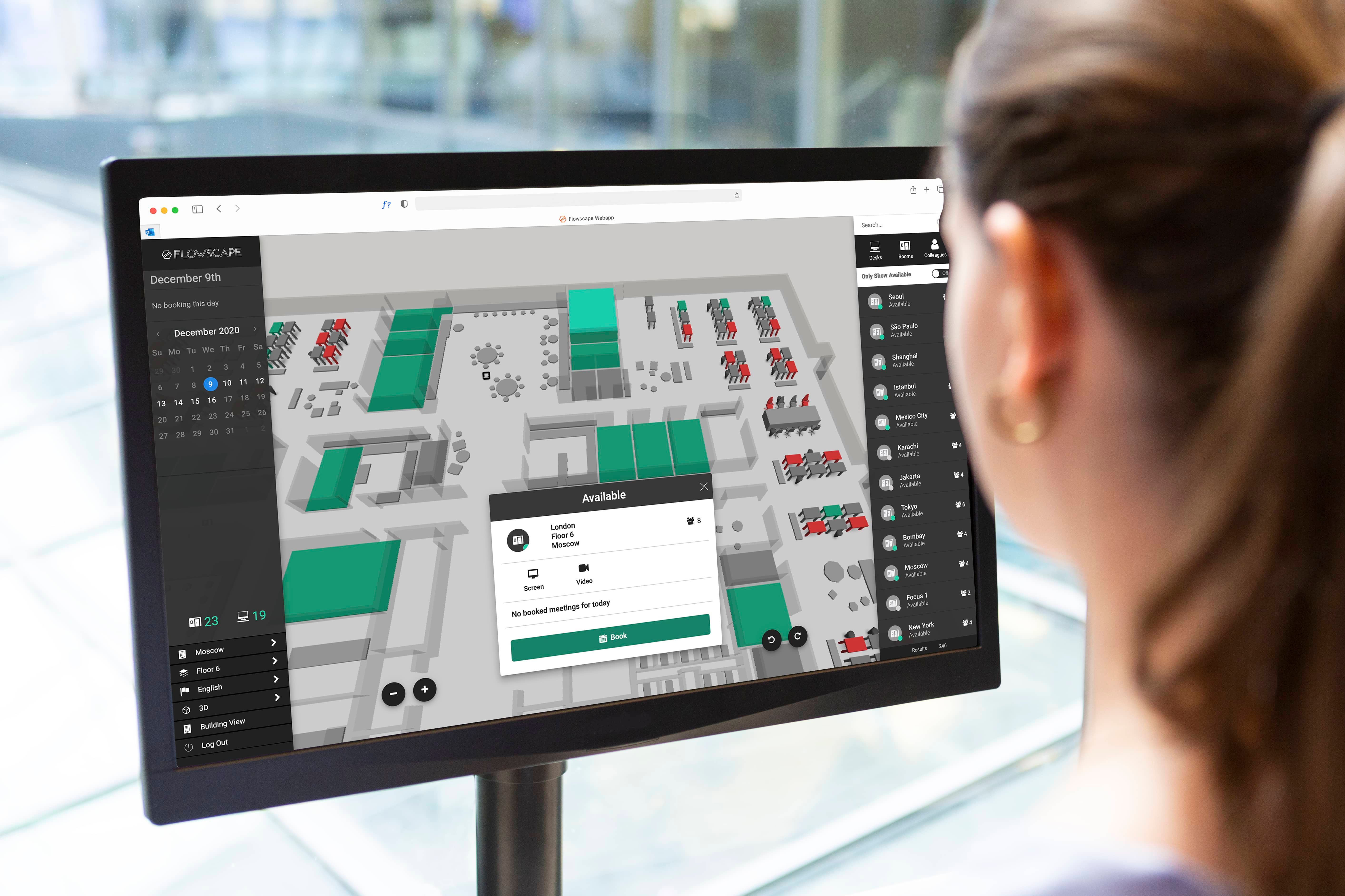 Space management Resource booking