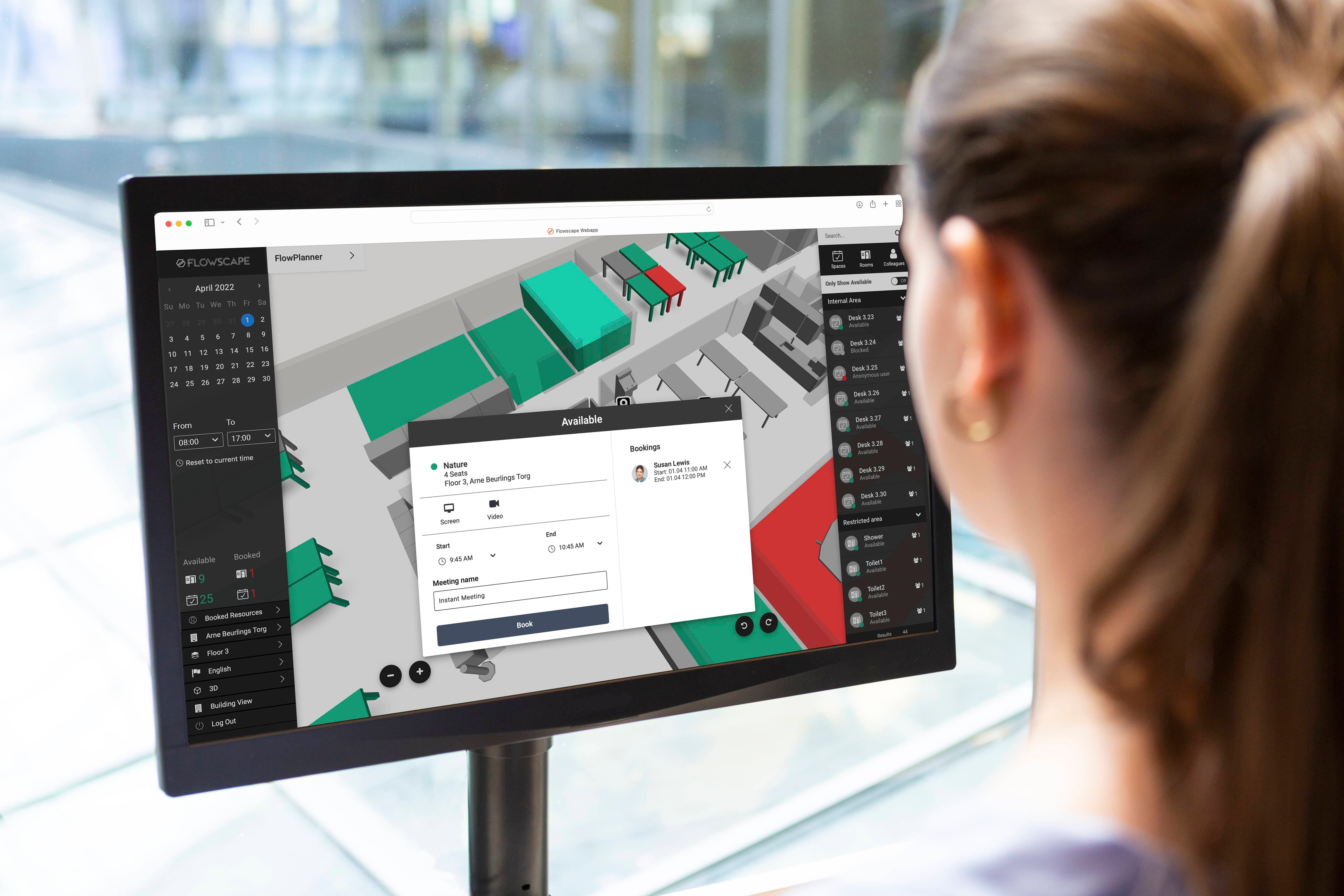room booking web app